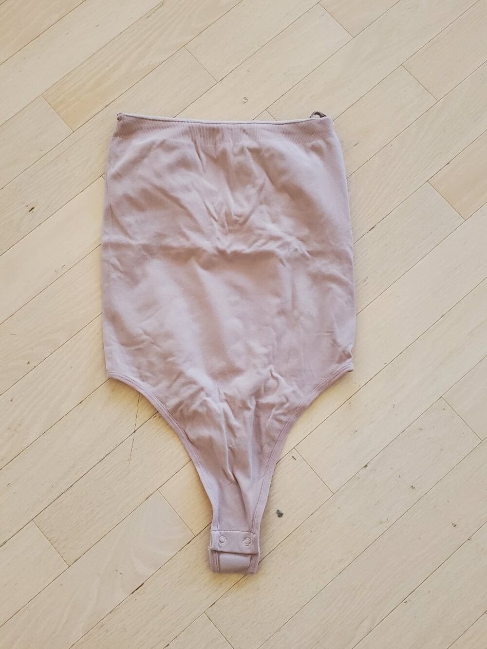 Free People ! Strapless Bodysuit - Taupe(X- Small)